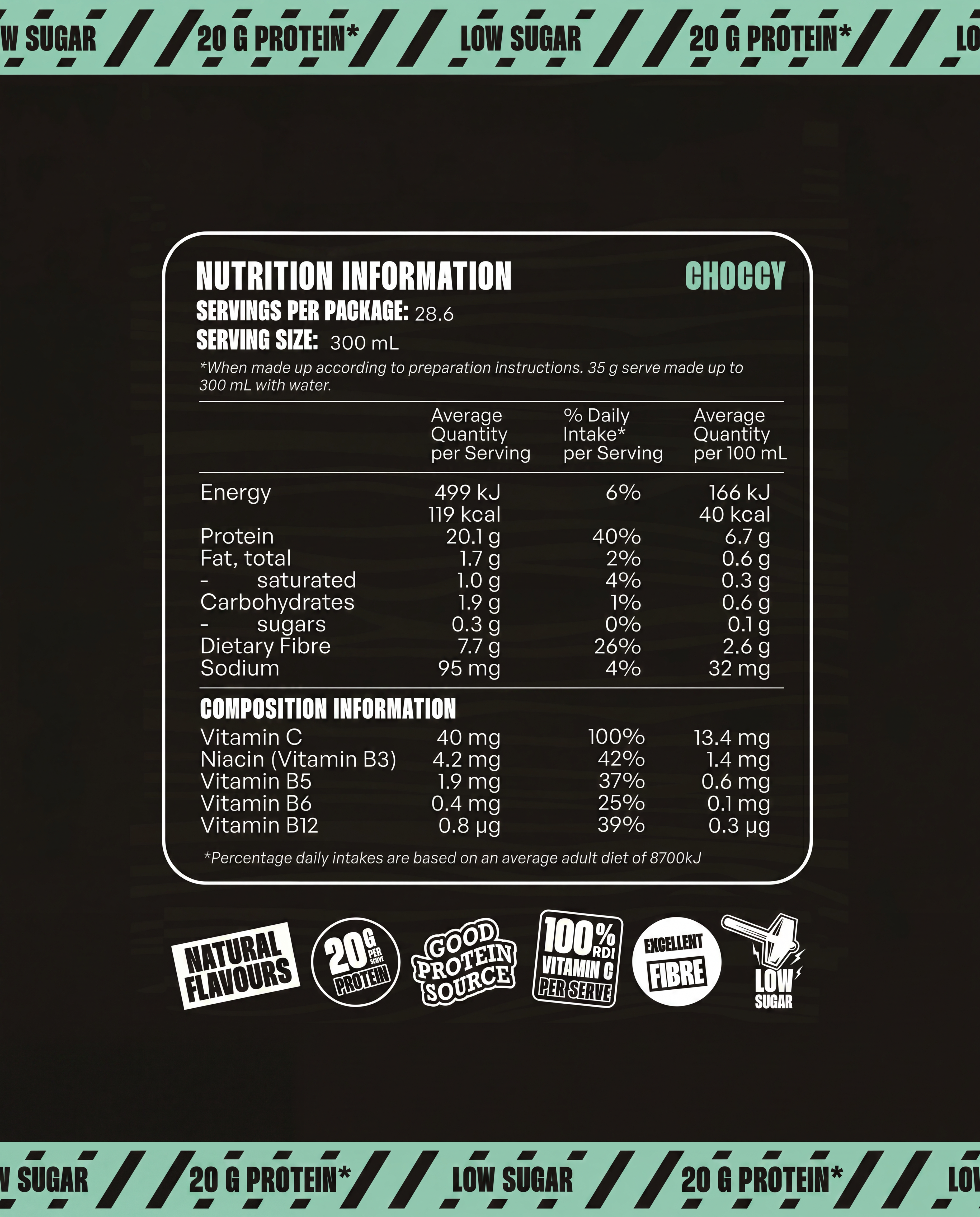 Workforce Whey Protein - Choccy