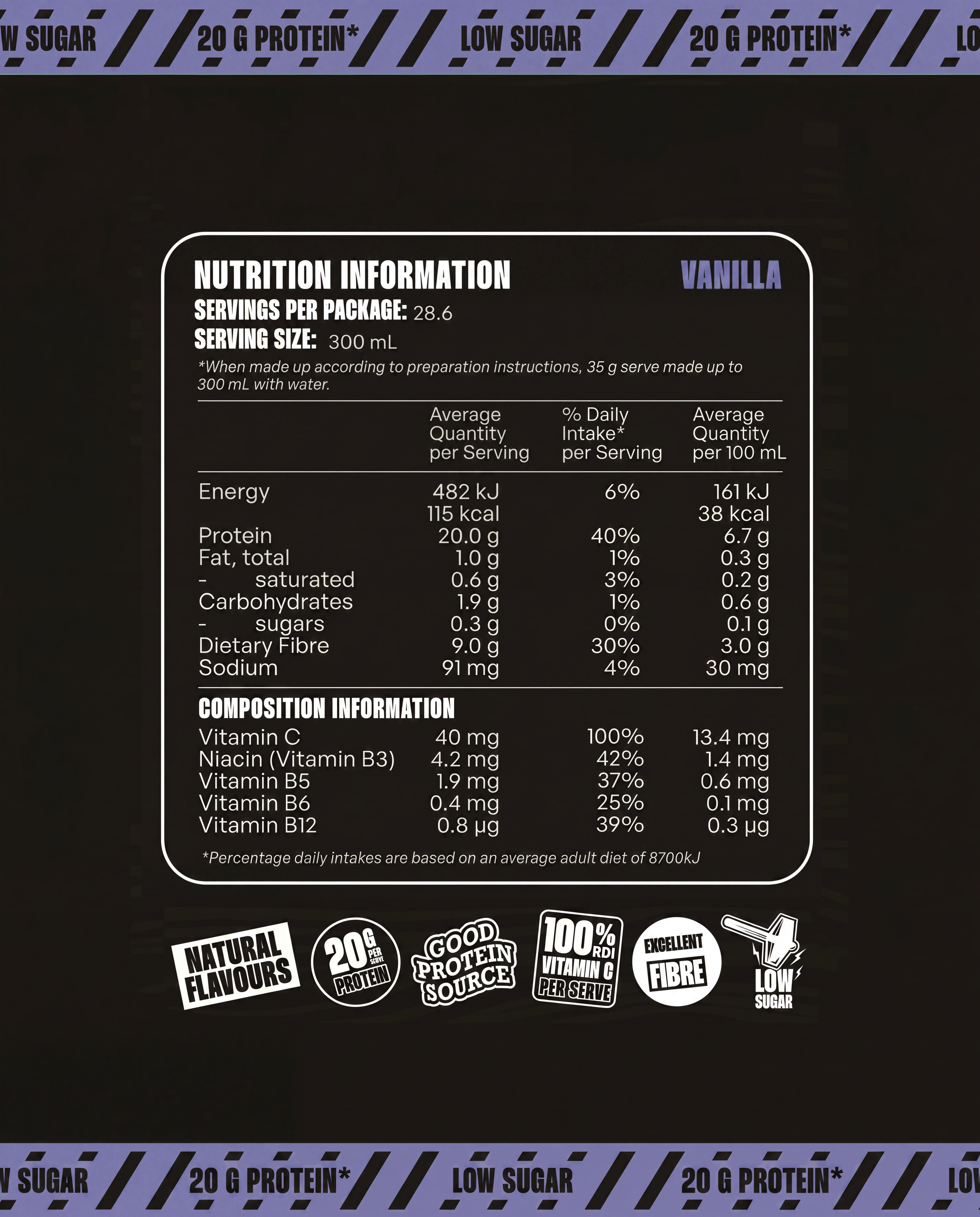 Workforce Whey Protein - Vanilla
